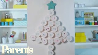 How to Make a Homemade Christmas Advent Calendar  Parents [upl. by Suriaj226]