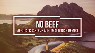 Afrojack X Steve Aoki  No Beef Maltorian Remix Tekk [upl. by Annavahs]