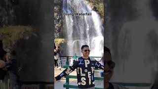 Drung waterfall Gulmarg Srinagar kashmir visit [upl. by Barnaba]