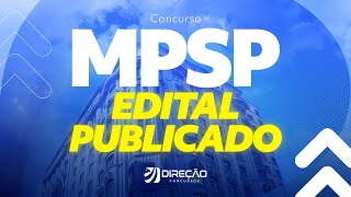 Concurso MPSP análise do edital 2022 publicado para vagas de níveis médio e superior [upl. by Chrotoem]