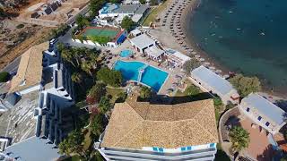 Hotel Sunrise Pefki Pefkos Lardos Parrot Bebop 2 26072018 [upl. by Meeharb]