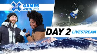 Day 2 Livestream with Jack Mitrani amp Gabby Maiden  X Games Aspen 2024 [upl. by Vick440]