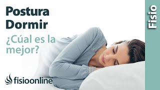 👍👍 Cuál es la mejor postura para dormir DUERME BIEN DESCANSA MEJOR [upl. by Nishi]