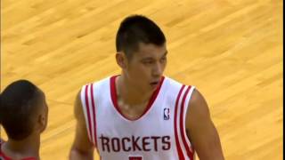 Jeremy Lin  TNTovertime sidelights vs Blazers 林書豪場上花絮 Apr302014 [upl. by Ydner]