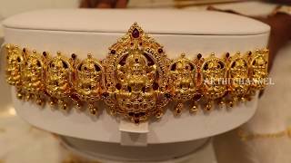 Gold Ottiyanam  Vaddanam Exclusive Collections  weight [upl. by Nicodemus]