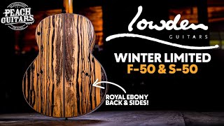 Our Favourite Lowdens Yet  Lowden Winter Limited F50 amp S50 [upl. by Bondon]