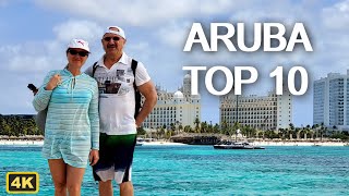 Aruba Top 10  Road Trip in PARADISE around the island [upl. by Dallas]