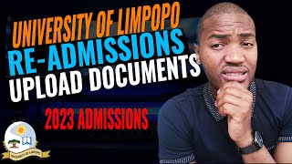 University of Limpopo ReAdmissions  How to Reapply online amp How to upload documents at UL online [upl. by Jeanna317]