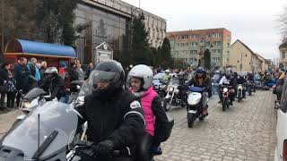 Motocykliści powitali wiosnę w Gryficach [upl. by Aztiraj]