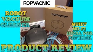 ROPVACNIC ROBOT VACUUM CLEANER ROPVACNIC COLLAB REVIEW 8323 [upl. by Yves]