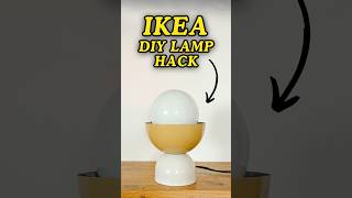 Ikea ACKJA lamp hack ikea ikeafind hack homehacks diy diyproject ikeadiy interiordesign [upl. by Hsetih187]