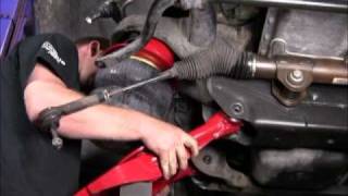 AirBagitCom 20032009 Dodge 2WD Front Air Suspension Install [upl. by Obadias389]