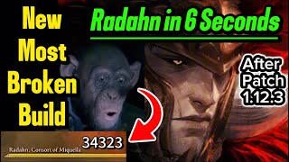 NEW Most BROKEN Build after Patch 1123 vs Radahn  Elden Ring DLC [upl. by Ylen370]