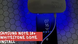 Samsung Galaxy Note 10 Whitestone Dome Glass Install And Review BEST Screen Protector Out [upl. by Deragon849]