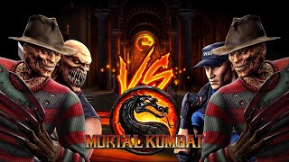 Mortal Kombat 9 Freddy Kruger amp Baraka [upl. by Betz305]