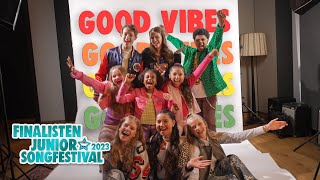 FINALISTEN JSF 2023  GOOD VIBES OFFICIAL MUSIC VIDEO  JUNIOR SONGFESTIVAL 2023 🇳🇱 [upl. by Lauzon]