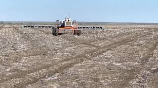 SwarmFarm robot spraying weeds on 3 meter CTF [upl. by Ambrogino]