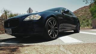 Staggered Savage wheels 413 on Maserati Quattroporte [upl. by Galvan]