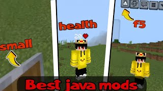 5 AMAZING MODS That Convert MCPE TO JAVA EDITION [upl. by Sungam]