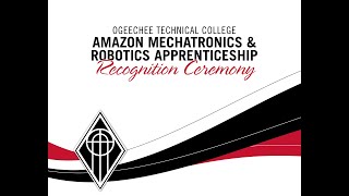 Amazon Mechatronics amp Robotics Apprenticeship Recognition Ceremony  November 7th 2024 at 1200PM [upl. by Htiffirg]