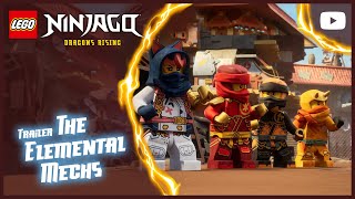 LEGO NINJAGO Dragons Rising  The Elemental Mechs  Trailer [upl. by Sharma]