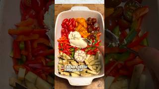 Creamy Baked Veggie Pasta Recipe  Easy Delicious amp Vegan Shorts [upl. by Aggi]