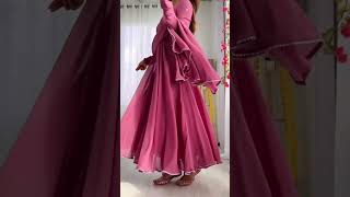 New Dress design 2024  trendy frock design shorts frock dressdesign fashion viralvideo [upl. by Basir]