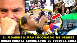 ¡VIDEOS INÉDITOS EL BO1COT A LA BODA DE EUGENIO DERBEZ ¡POR ANTI AMLO Y SERVIL AL PRIAN [upl. by Boelter]