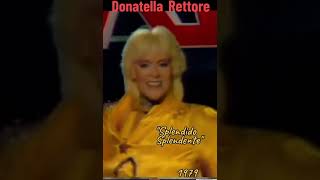 Donatella rettore splendido splendentebravacommentakaraokepinodalex donatella perte [upl. by Oliviero]