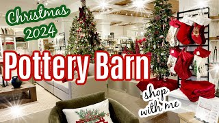 Whats New At Pottery Barn for Christmas 2024 CHRISTMAS SHOP WITH ME POTTERY BARN 2024 [upl. by Goode]