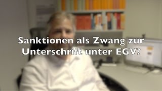 Sanktionen als Zwang zur Unterschrift unter Eingliederungsvereinbarung  ihrhartz4de [upl. by Dorree130]