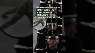 Prohíben las novatadas y maltratos en la educación militar [upl. by Ludlow]