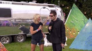 Liam Gallagher talks to Jo Whiley at Glastonbury 2017 [upl. by Ellenrahs]