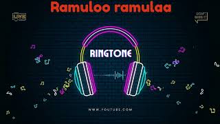 Ramulo Ramula  Ringtone  Hindi  Ala Vaikunthapuramlo  Goldmines  Allu Arjun  Pooja Hegde [upl. by Wimsatt]