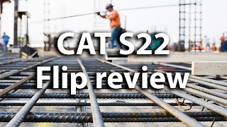 CAT S22 Flip review Old school flip design meets modern Android durability [upl. by Ehudd907]