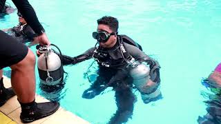 Sidemount Specialty Dive Course Indonesia [upl. by Neelyahs554]