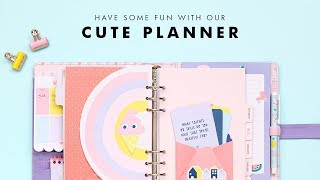 How to Decorate your kikkiK Cute Planner [upl. by Duax879]