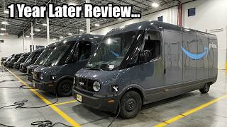 Was The Rivian Amazon Electric Van Actually Worth The Hype 1 Year Review [upl. by Ambros]