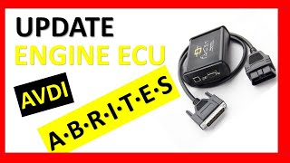 UPDATE ECU vw golf with SGO file AVDI ABRITES 2020 tool [upl. by Knobloch425]