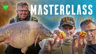 Holiday Fishing Masterclass Good vs Bad Draw  Neil Spooner amp Rob Burgess at Gigantica Road Lake [upl. by Gaul]