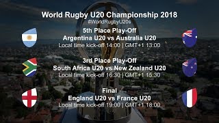 U20 Championship Day 5  England U20 v France U20 [upl. by Leavy]