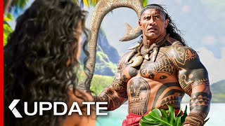 MOANA LiveAction Remake Preview 2026 Dwayne Johnson Returns As Maui [upl. by Brott]