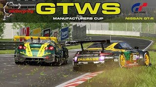 GTWSNurbugring24hRound 1Nissan GTR [upl. by Pendergast]