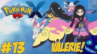 Pokémon X  Nova Jornada 13  Scary House  Nova Cidade  Enfrentando Valerie [upl. by Mcnair]