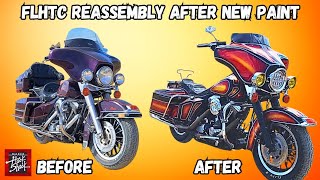 87 HD Electra Glide Assembly After New Paint [upl. by Ikcim]