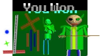 Baldis Educational Tale ENDING Undertale [upl. by Ettennig]