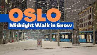 Oslo Norway 🇳🇴 Feb  20 2023  4KHDR Walking Tour [upl. by Butcher]