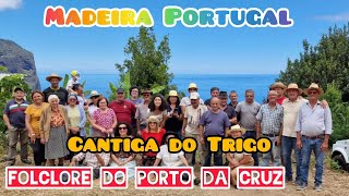 Cantiga do Trigo  Folclore do Porto da Cruz ACRCG Associação da Cruz da Guarda Madeira Portugal [upl. by Ardnaeed808]