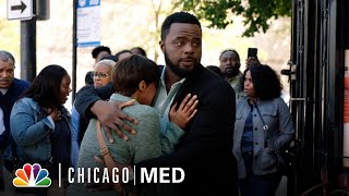 Scott Helps a Friend Having a Psychotic Episode  Chicago Med [upl. by Nelyaw]