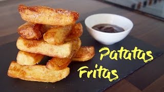 LAS MEJORES PATATAS O PAPAS FRITAS CON TRIPLE COCCIÓN [upl. by Haskins]